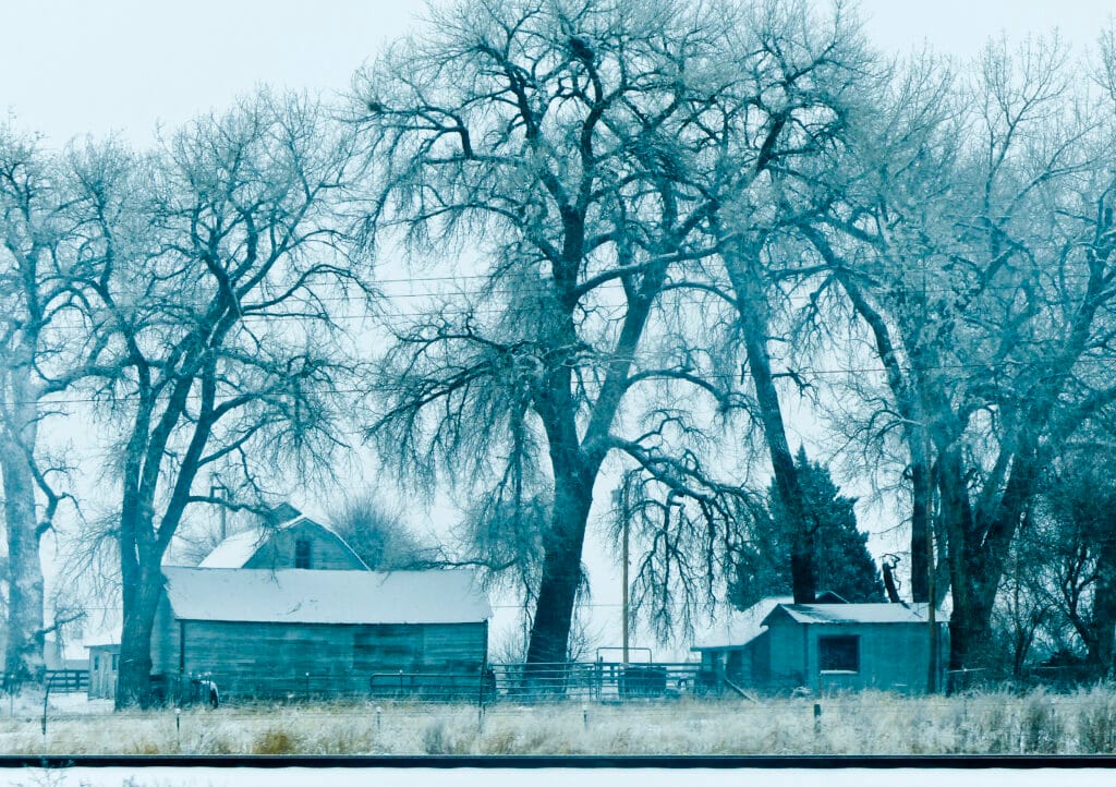 Winter in Colorado, USA